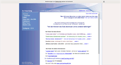 Desktop Screenshot of franzkarig.de